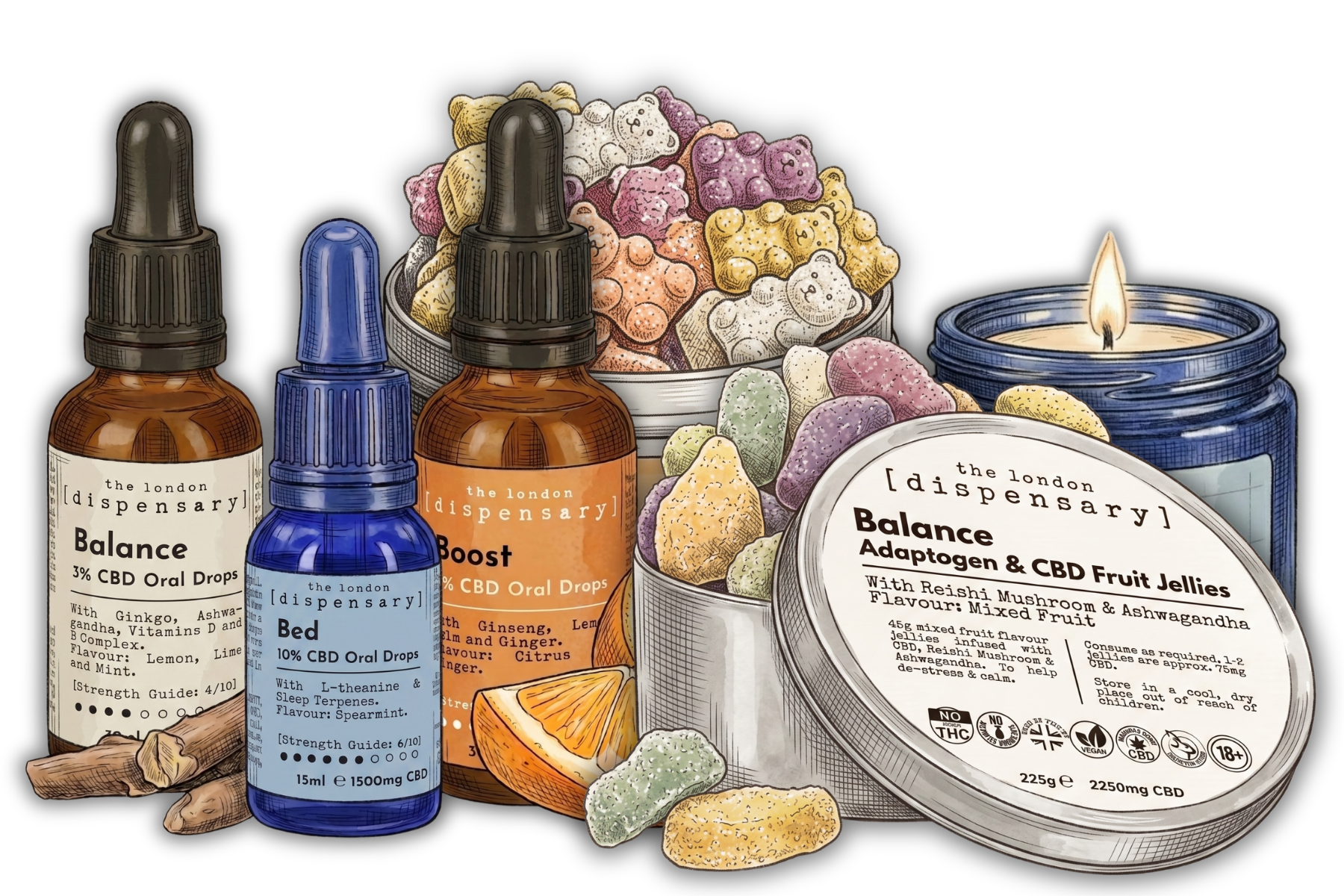 The London Dispensary botanical wellness products