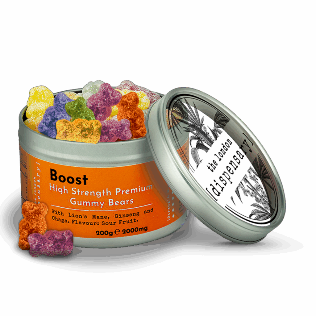 cbd gummies high strength lions mane, ginseng, and chaga